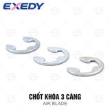 (Hộp 10 túi) Móng ngựa ba càng /Chốt hãm đế côn EXEDY AB /PCX /SH/ SPACY/ ATTILA