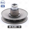 Cụm Puly nồi sau FCC AIR BLADE 110 (KVB)