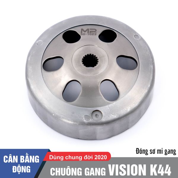 Chuông nồi VISION Đóng sơ mi gang chống rung giật ( Chuông đã cân bằng động )