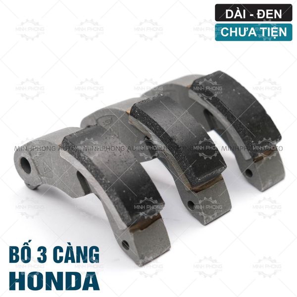 Bố 3 càng HONDA DÀI - ĐEN ( CHƯA TIỆN)