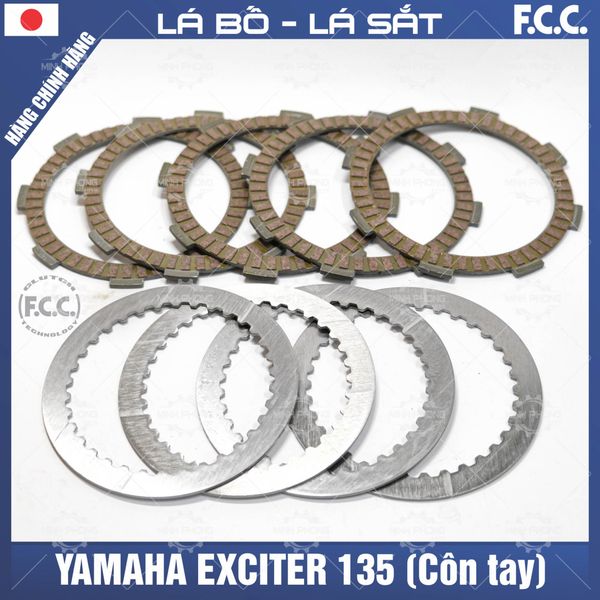 Lá bố - Lá sắt EXCITER 135 (CÔN TAY) Thương hiệu FCC