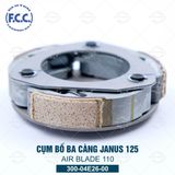 Cụm bố 3 càng FCC Janus 125 / AB 110