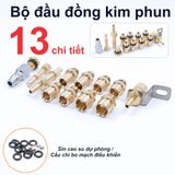 Thiết bị vệ sinh KIM PHUN - BUỒNG ĐỐT Minh Phong Máy súc kim phun inox 2 vòi