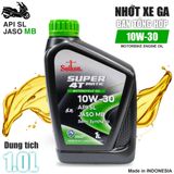 Dầu nhớt XE TAY GA SEIKEN 10W30 / 10W40  API SL Công nghê Nhật Bản