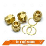 Ốc E gió Yamaha ( bằng đồng , có long đền) Sirius / Ốc xả gió (Mua 5 con trở lên hoặc kèm hàng)