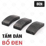 Bố dán cacbon dùng để dán bố nồi tay ga (Bộ 3 tấm) 2 Màu : HỒNG - ĐEN