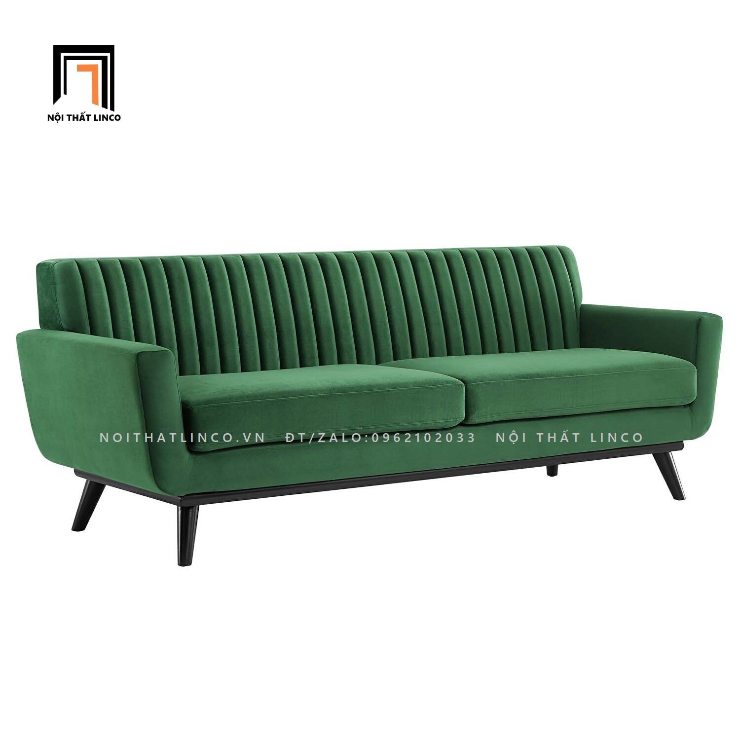 Ghế sofa băng chia múi BT108 Engage 2m vải nhung