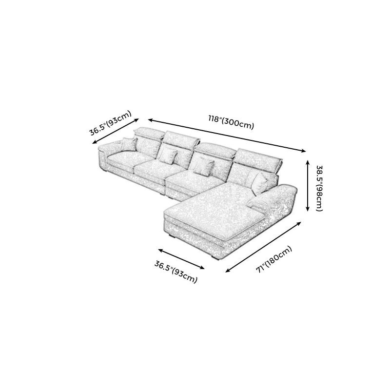 Bộ ghế sofa góc L 3m x 1m8 GT85 Tianfy da công nghiệp