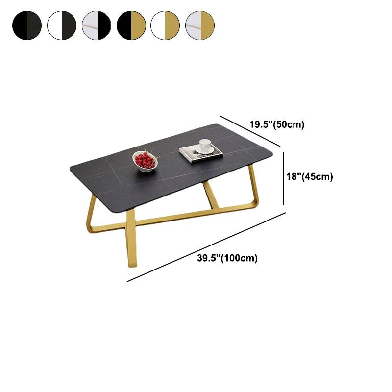 Bàn trà phòng khách mặt đá BSF1 Crosso 1m x 50 hiện đại