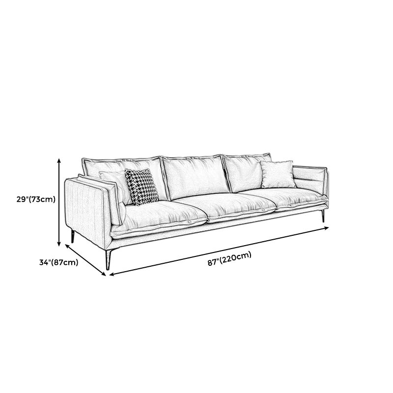 Bộ ghế sofa phòng khách cao cấp KT60 Cafin da Pu màu đen