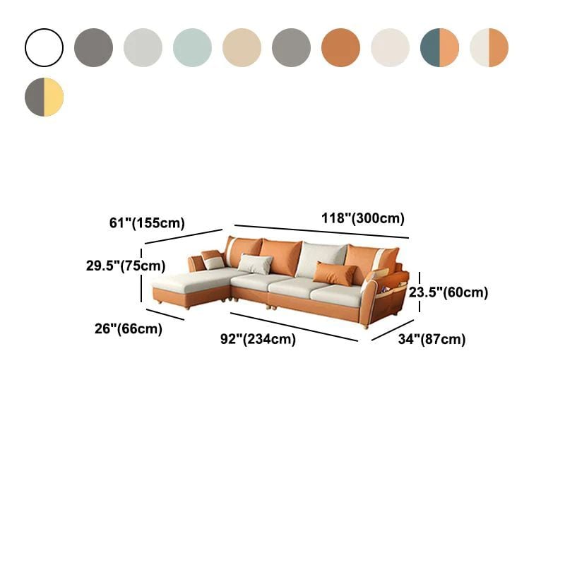 Bộ ghế sofa góc L gia đình GT127 Pedley 3m x 1m6 giá rẻ