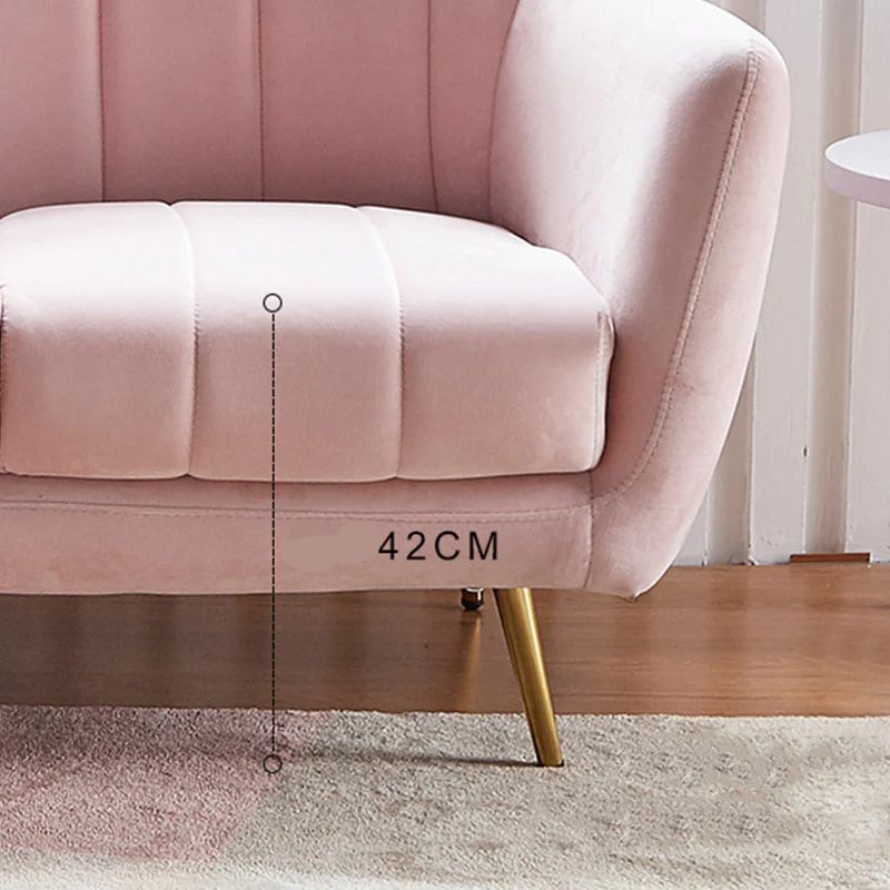 Bộ ghế sofa cho các shop tiệm KT100 Calmon giá rẻ vải nhung