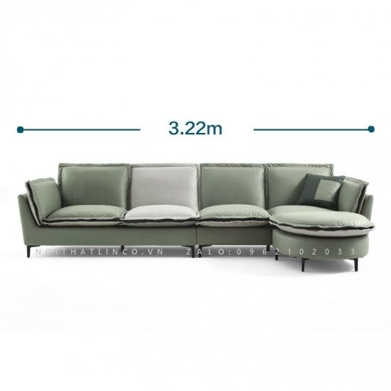 Bộ ghế sofa góc chữ L GT36-Securing cho phòng khách đẹp