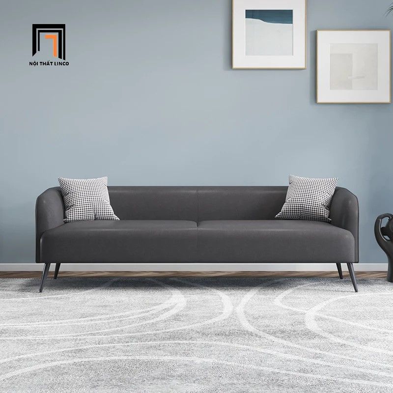 Ghế sofa băng chờ BT293 Sorum dài 2m05 bọc da Pu simili