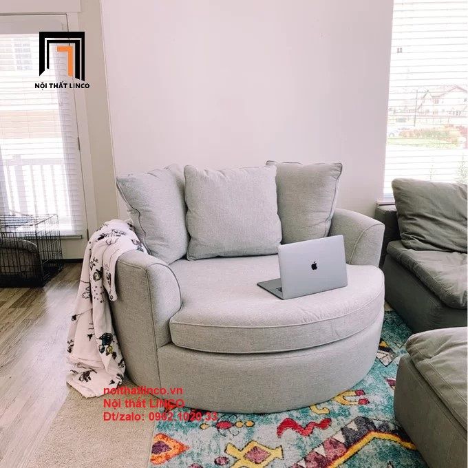 Ghế sofa thư giãn DT11 Syloh phong cách Âu Mỹ hiện đại
