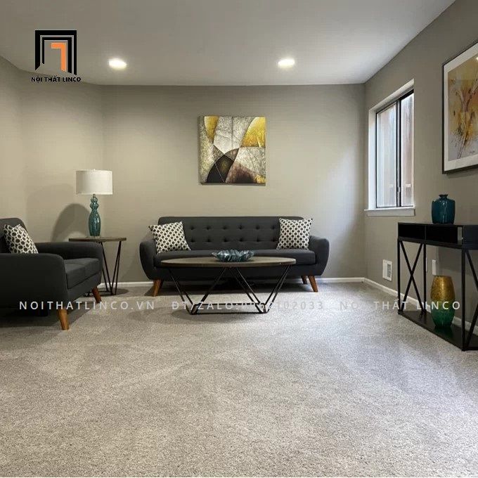 Bộ ghế sofa phòng khách gia đình KT38 Eloe giá rẻ
