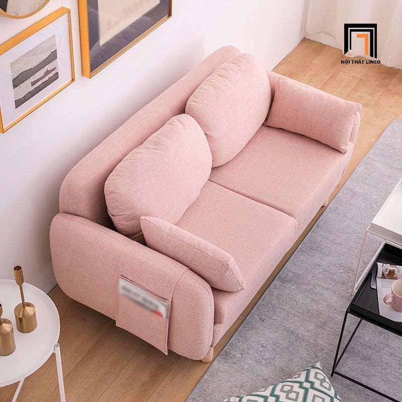 Ghế sofa băng nhỏ gọn BT156 Scandy dài 1m5 vải nỉ