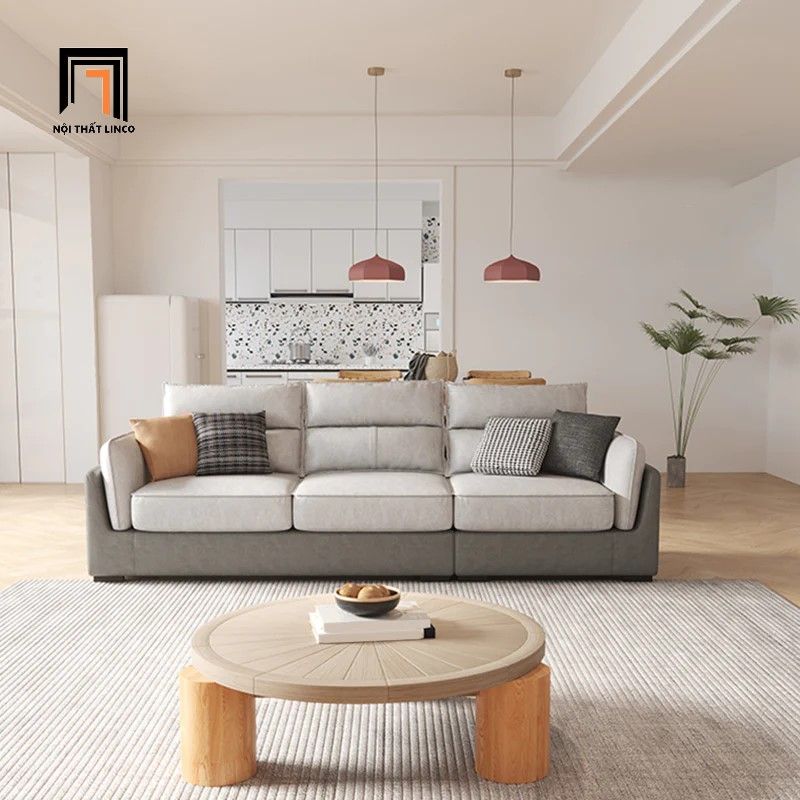 Ghế sofa băng gia đình sang trọng BT258 Salem 2m3 giá rẻ
