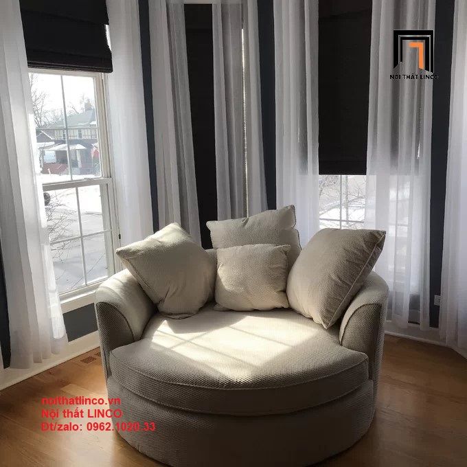 Ghế sofa thư giãn DT11 Syloh phong cách Âu Mỹ hiện đại