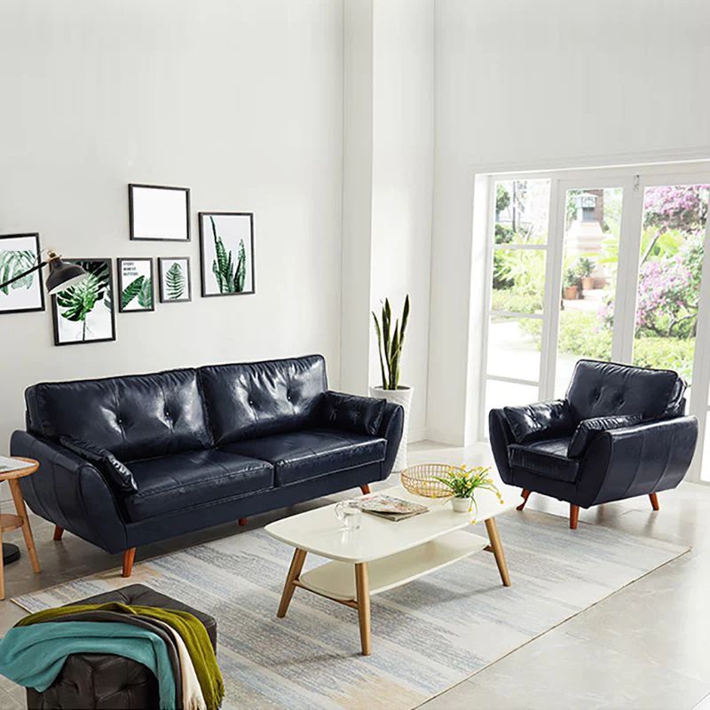Ghế sofa băng da công nghiệp BT304 Rothry dài 2m sang trọng
