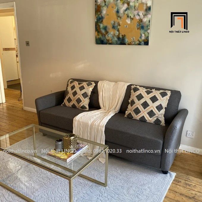 Ghế sofa băng văng phòng khách BT29-Helsley 1m9 giá rẻ