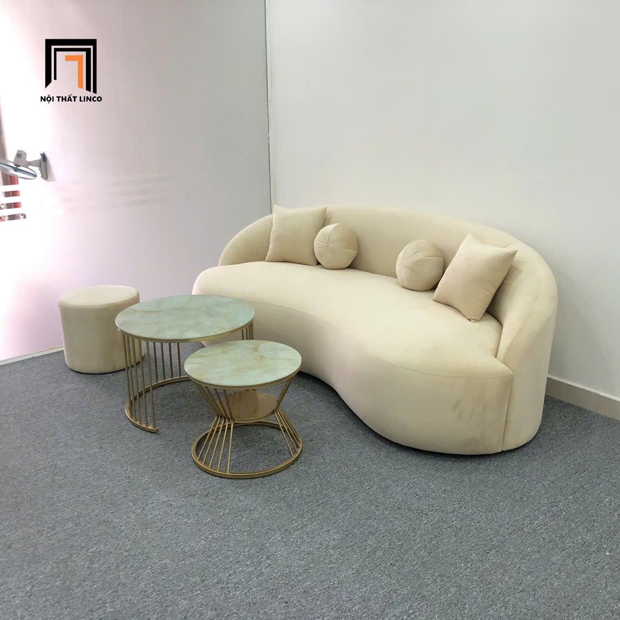 Cặp bàn đôi sofa kính giả đá BTPK15 Quentes cho văn phòng