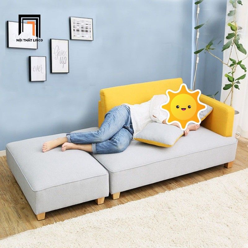 Ghế sofa giường nằm thư giãn GB97 Yineng 1m9 cho phòng trọ nhà trọ
