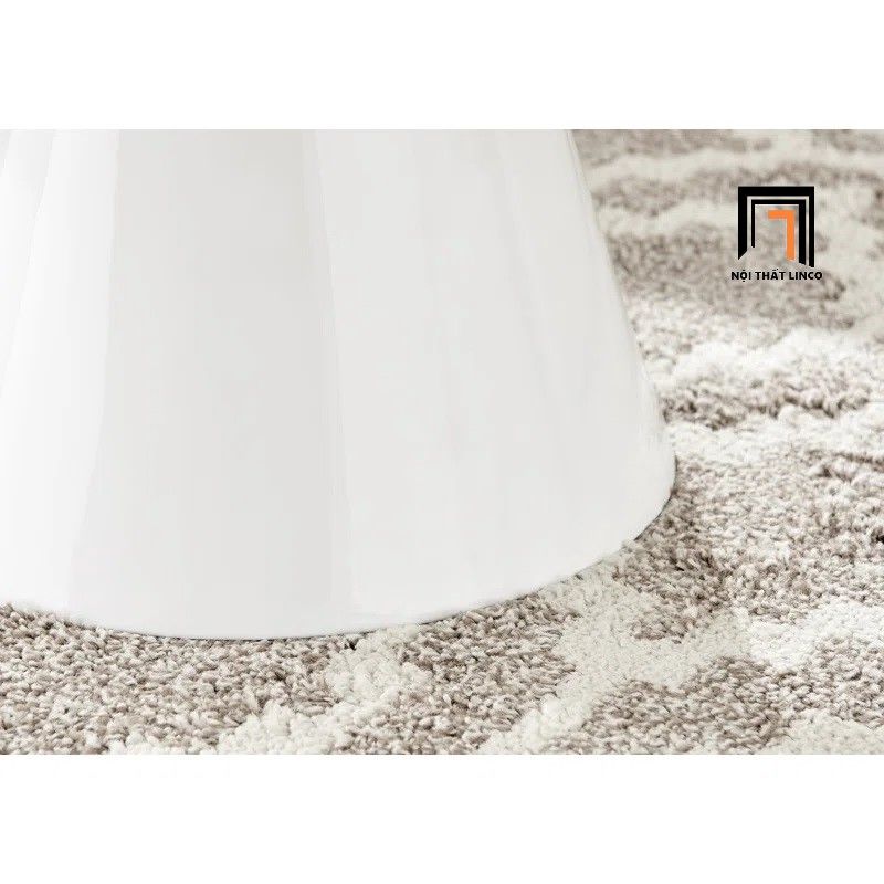 Bàn sofa mặt đá sang trọng 60 BSF53 Aripine khung chân xòe