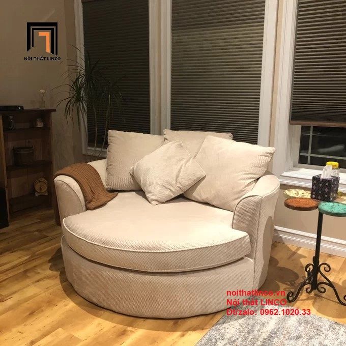 Ghế sofa thư giãn DT11 Syloh phong cách Âu Mỹ hiện đại