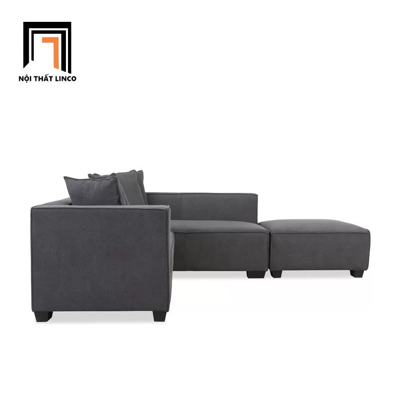Bộ ghế sofa góc L đa năng 2m5 x 1m6 GT3 Kingee cho phòng khách lớn