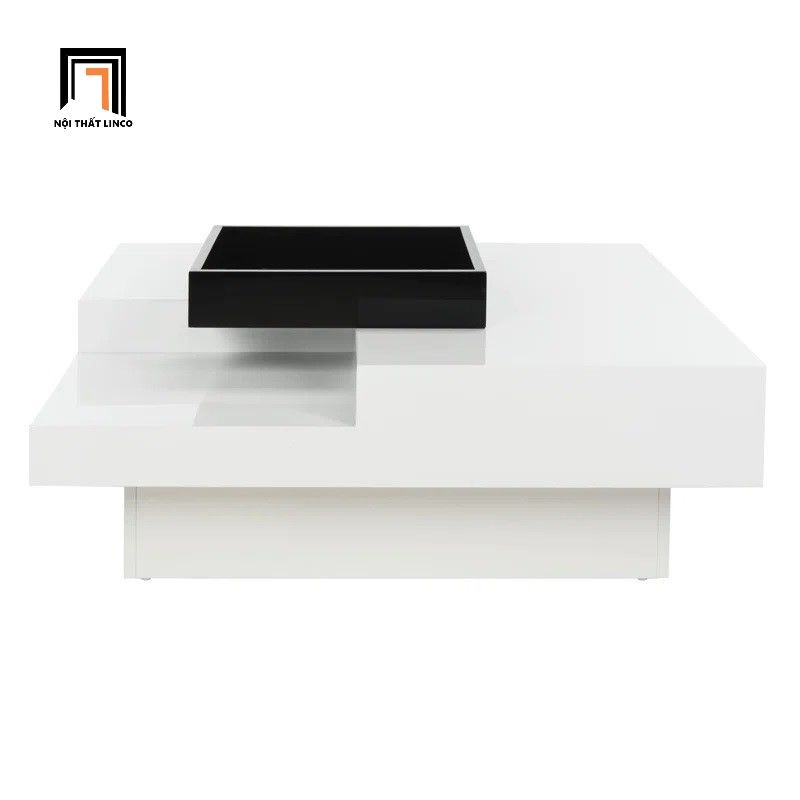 Bàn sofa phòng khách lớn BSF26 Bagym ván gỗ mdf mặt 80cm