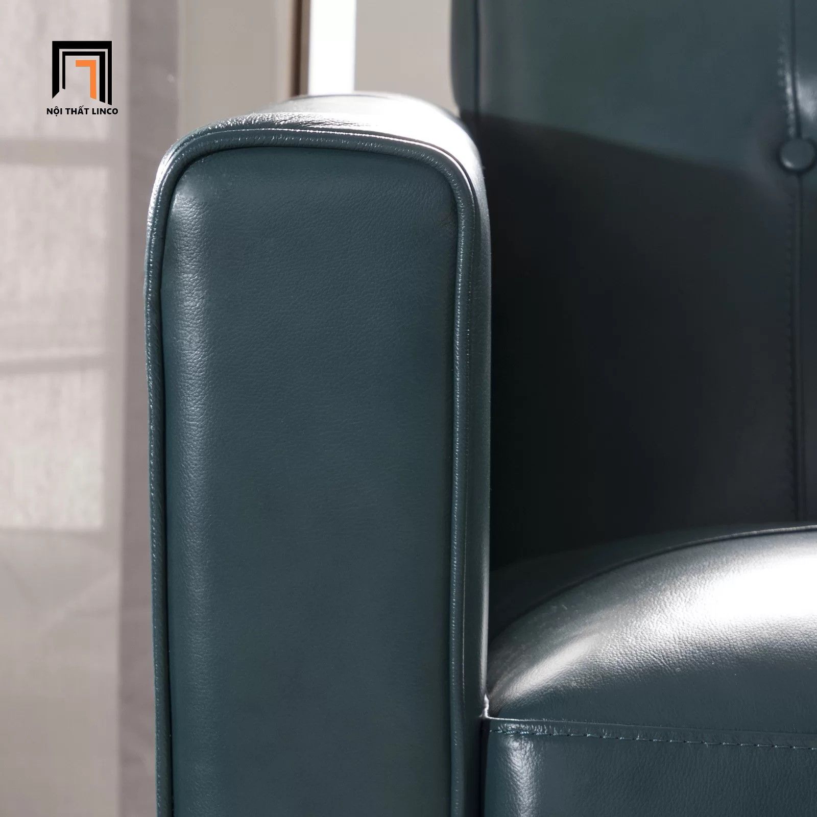 Ghế sofa băng bọc da công nghiệp BT173 Cornwall 2m cho văn phòng