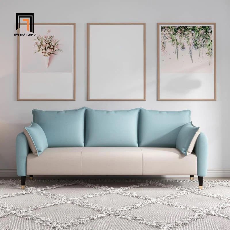 Ghế sofa băng bọc da Pu BT157 Mikeen dài 1m9 cho công sở