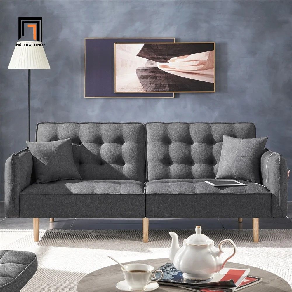 Ghế sofa giường nằm giật lún GB52 Caste dài 1m85