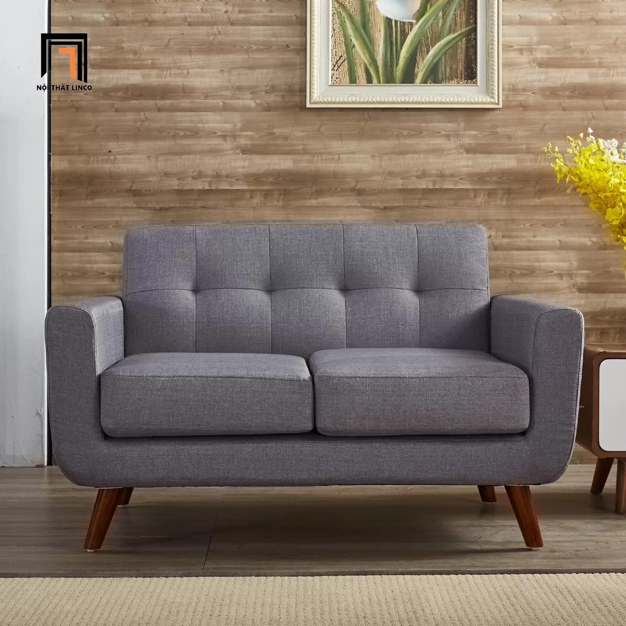 Ghế sofa băng nhỏ gọn dài 1m3 BT218 Esmai cho phòng trọ