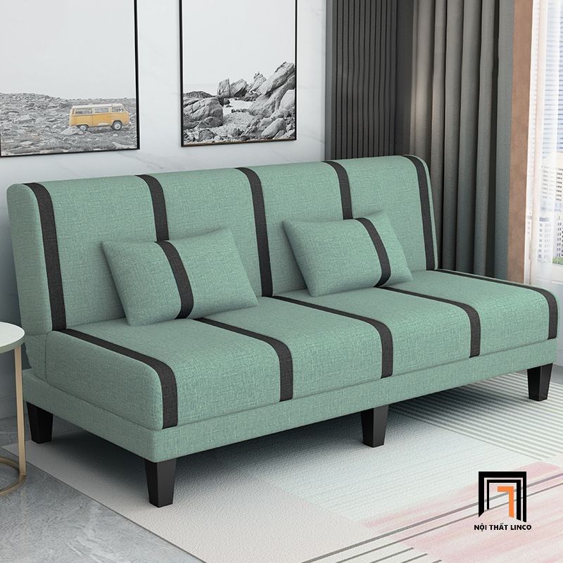 Ghế sofa bed thông minh dài 1m7 GB67 Roding chạy sọc đen
