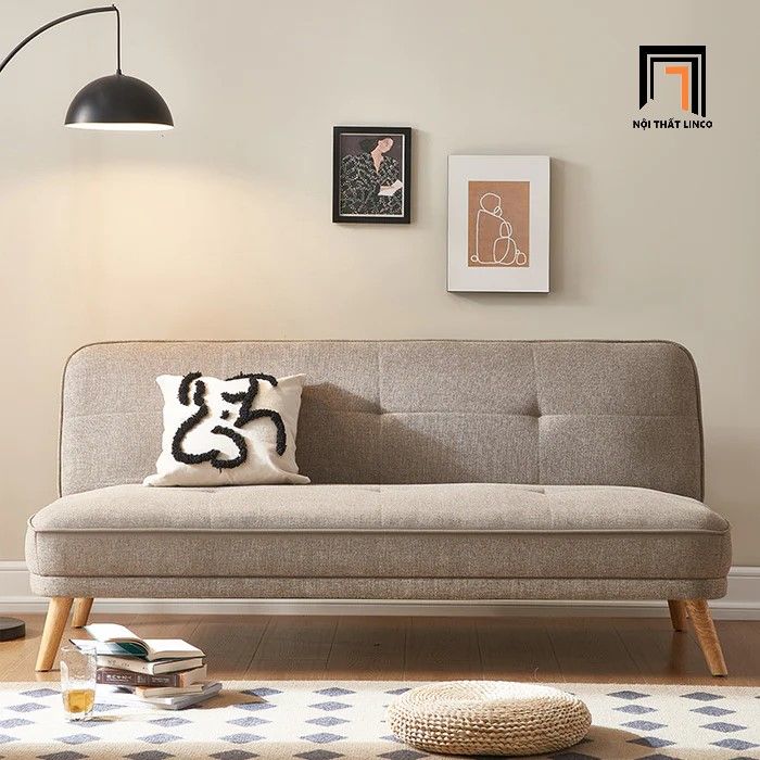 Ghế sofa giường thông minh GB61 Laurel dài 1m7 vải nỉ