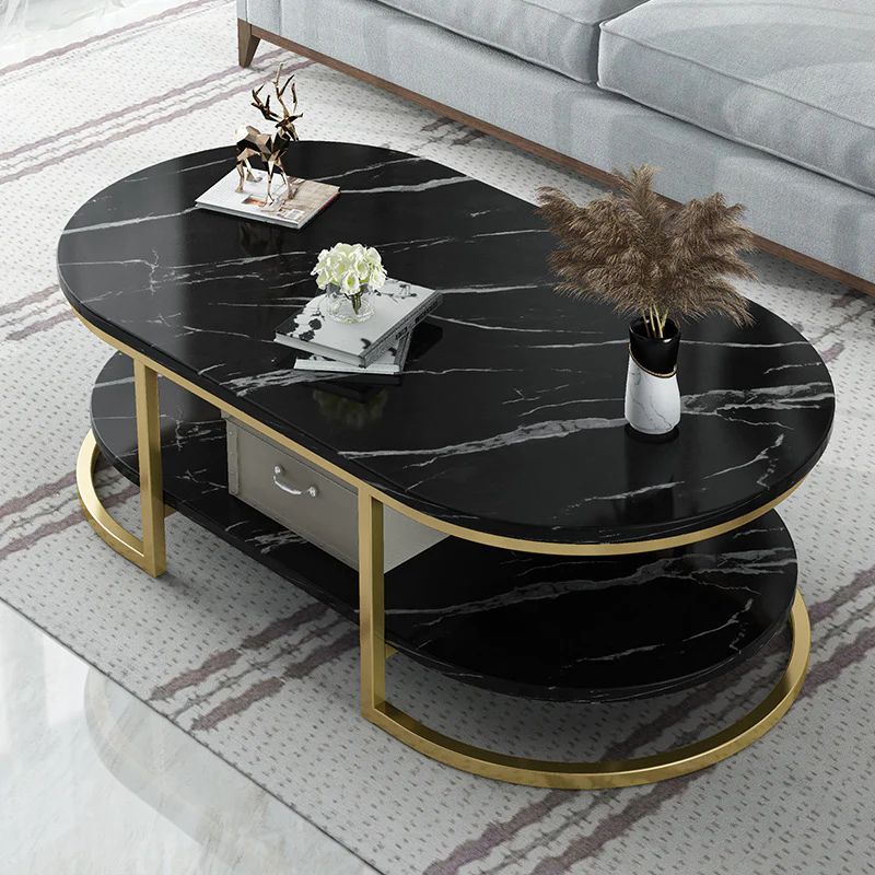 Bàn sofa phòng khách gia đình 1m x 50 BSF16 Keen mặt đá trắng