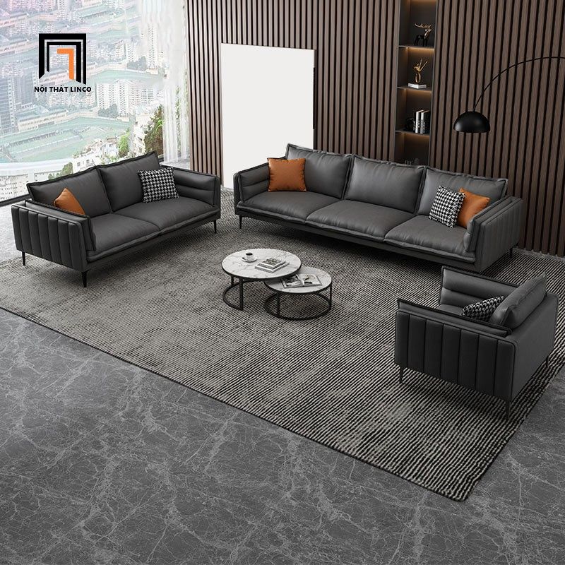 Ghế sofa đơn sang trọng DT65 Cafin bọc da Pu sang trọng