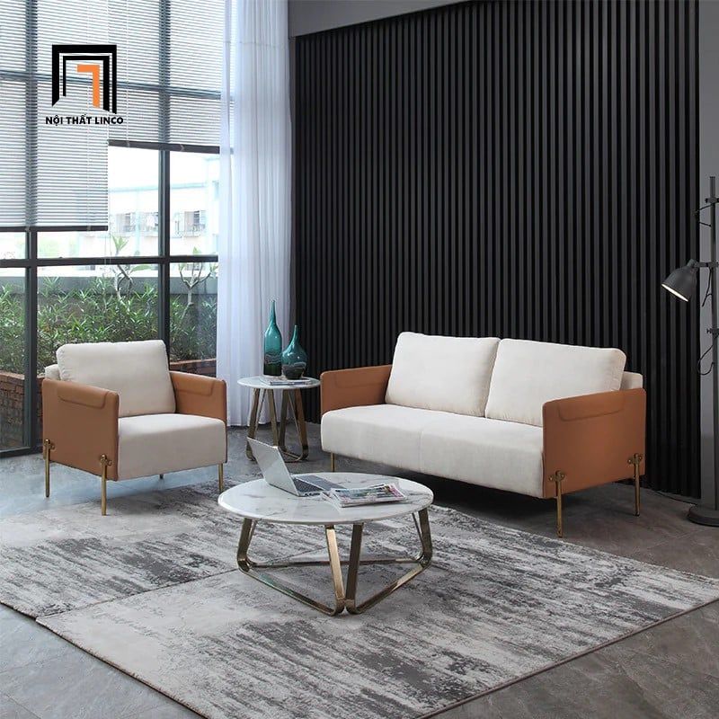 Bộ ghế sofa văn phòng sang trọng KT105 Mirando cho phòng nhỏ