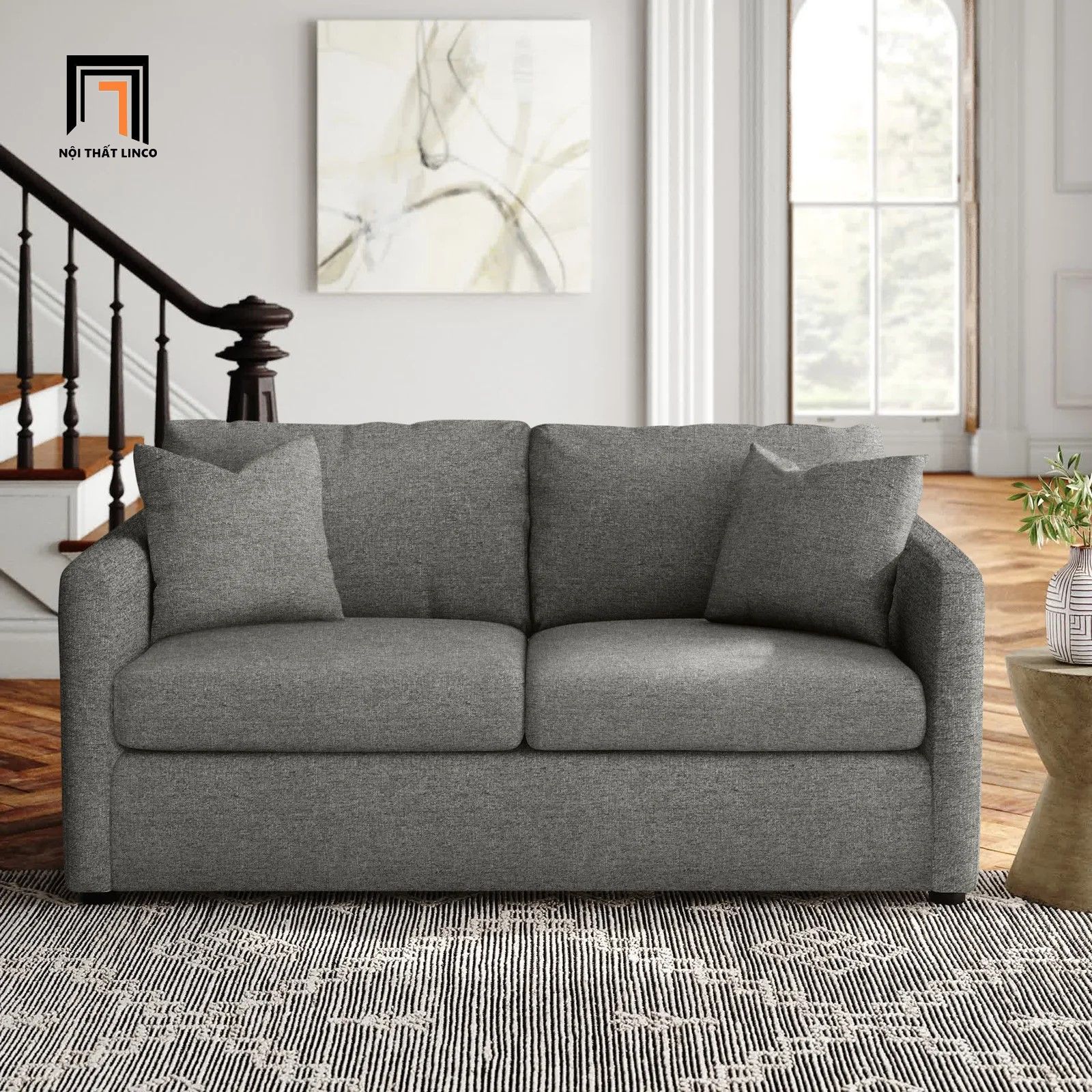 Ghế sofa băng thư giãn nhỏ dài 1m4 BT232 Godwin giá rẻ