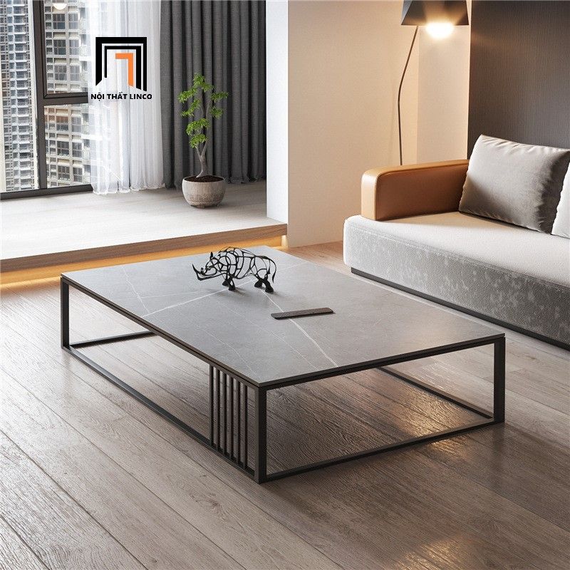Bàn sofa hiện đại cho văn phòng BSF83 Smartee 1m2 mặt đá
