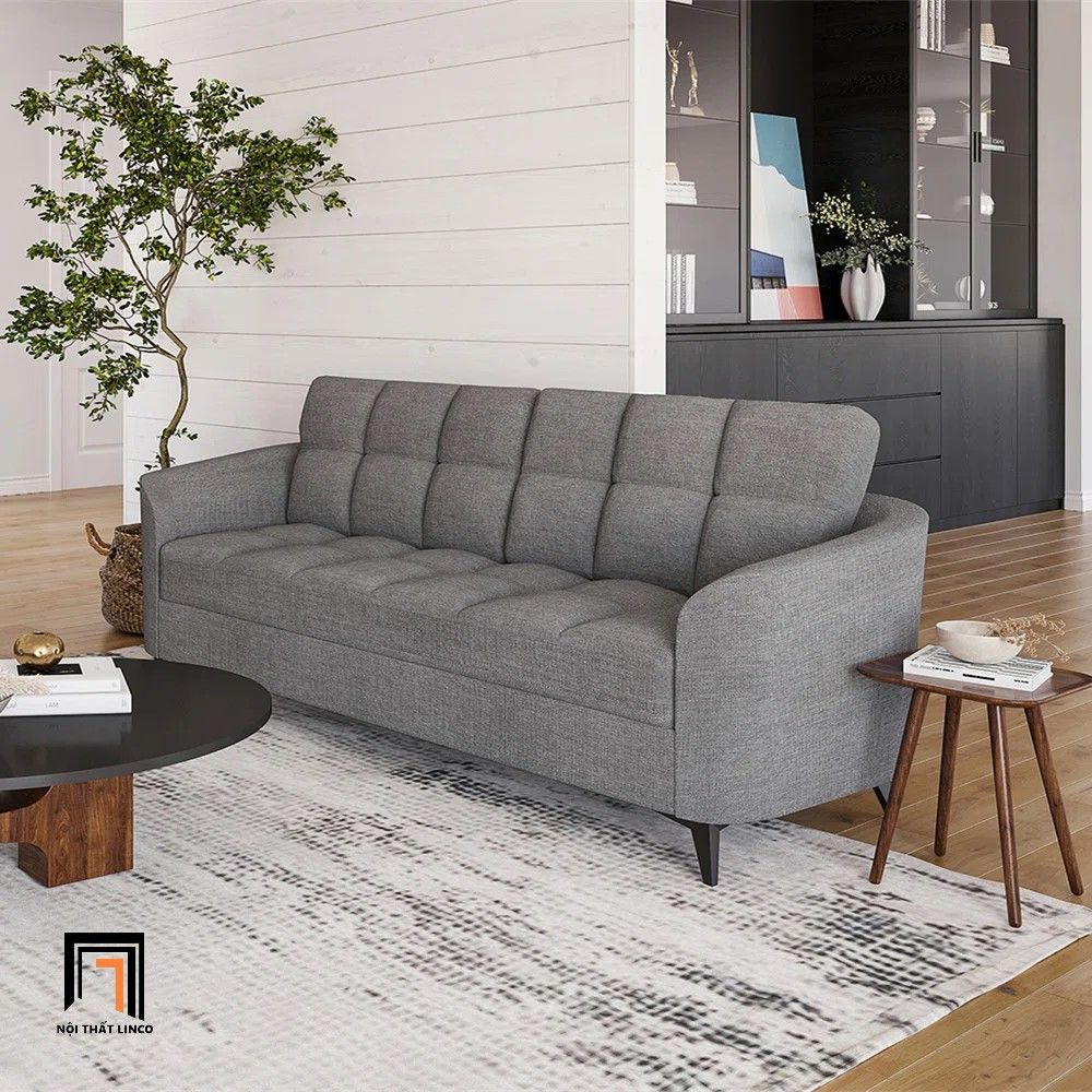 Ghế sofa văng nỉ đẹp BT172 Gundhard dài 1m8 xinh xắn