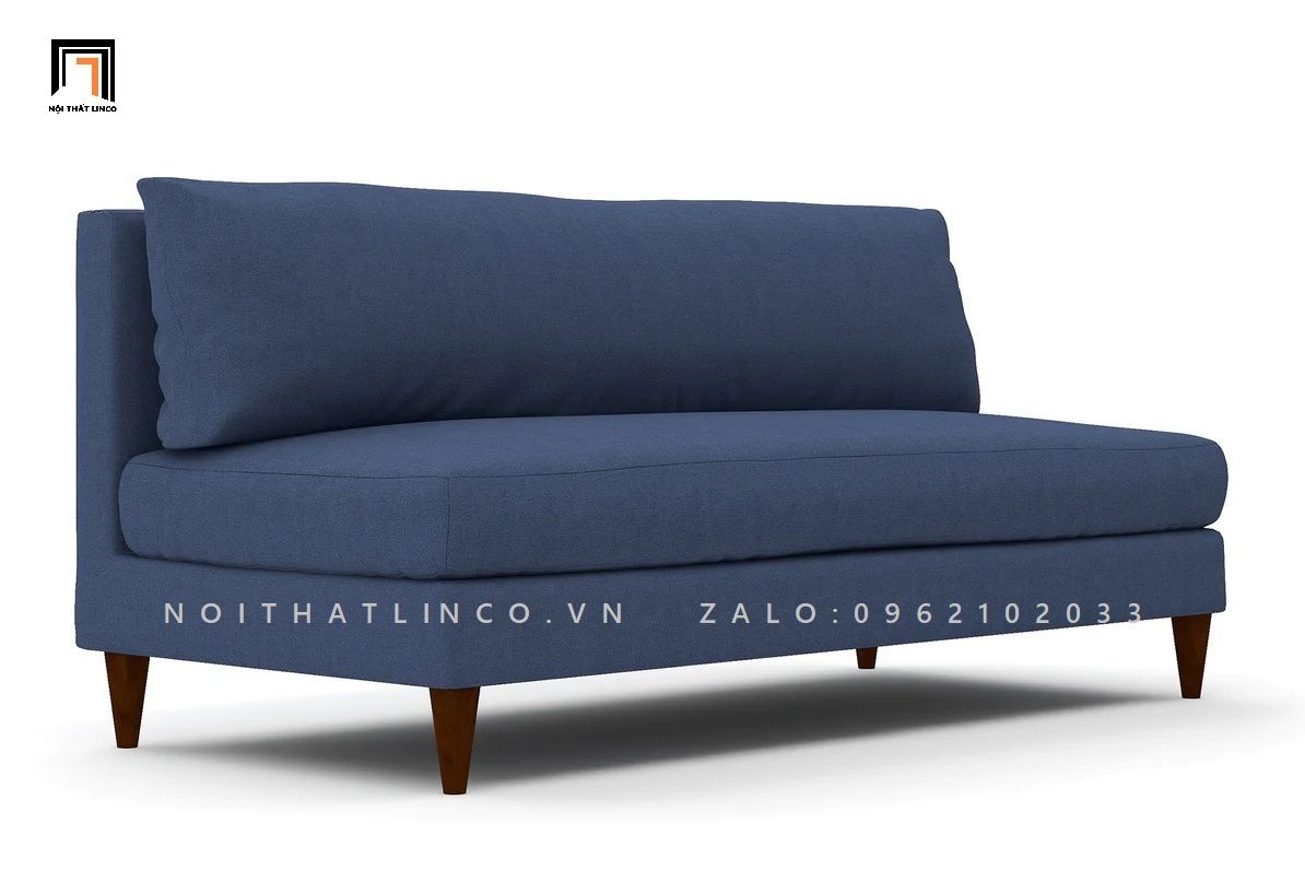 Ghế sofa băng đơn giản dài 1m8 GT1 xanh dương đậm
