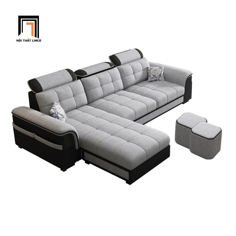 Ghế sofa băng thư giãn 2m3 BT256 Denison phòng khách hiện đại