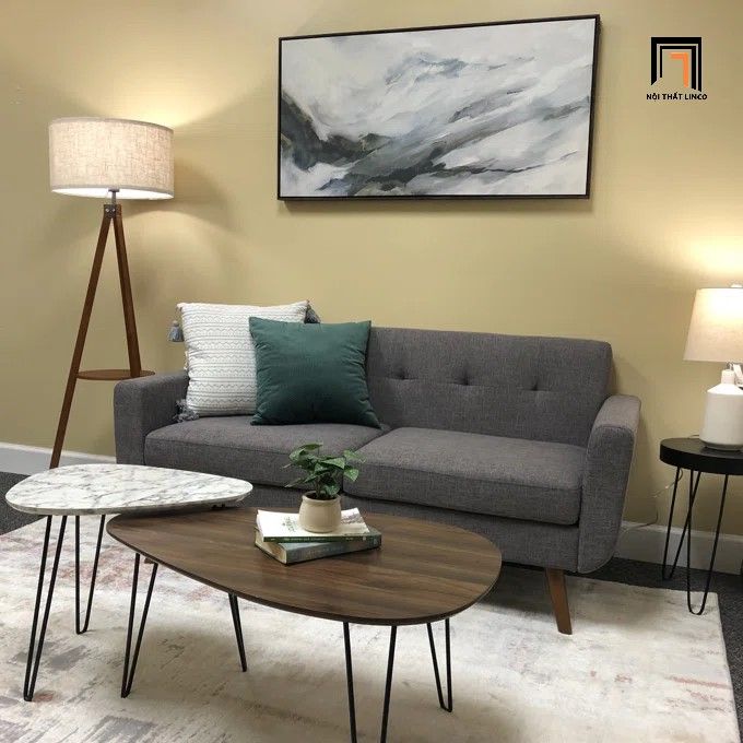 Ghế sofa băng xinh xắn BT206 Corrigan dài 1m8 nhỏ giá rẻ