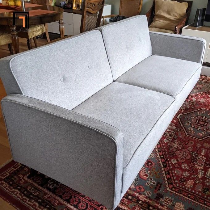 Ghế sofa giường nằm 1m8 GB44 Ellen cho văn phòng nhỏ gọn