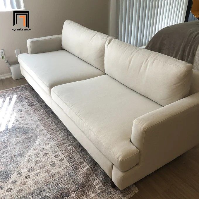 Ghế sofa băng dài giá rẻ BT213 Laguna dài 1m9 xám ghi