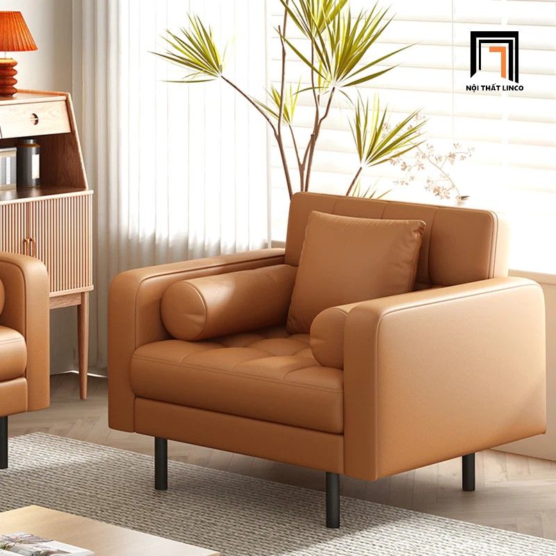 Bộ ghế sofa cho văn phòng sang trọng KT99 Najac bọc da Pu