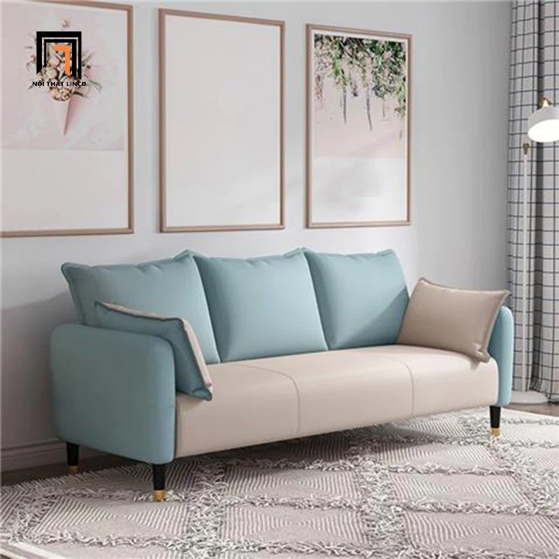 Ghế sofa băng bọc da Pu BT157 Mikeen dài 1m9 cho công sở